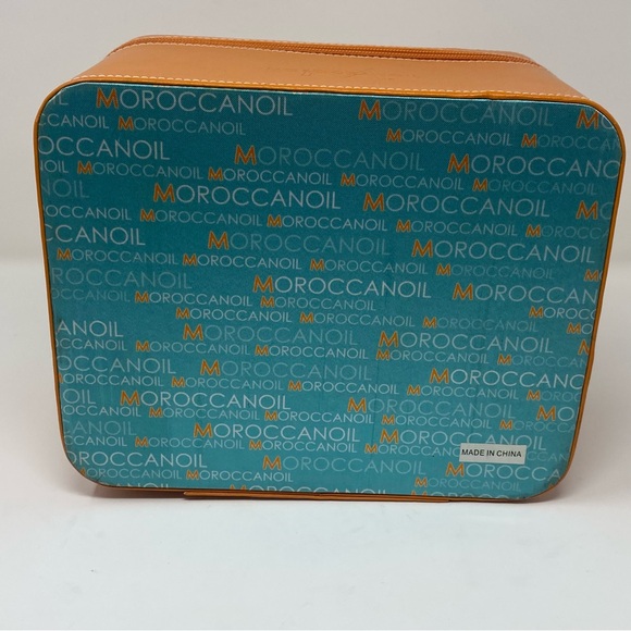 Moroccan Oil Case Box Orange w/ handle Travel Cosmetic - Picture 4 of 6